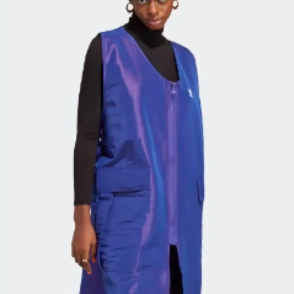 adidas Always Original Windbreaker Purple L - Picture 2 of 11